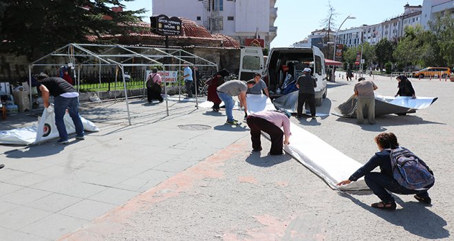 18 belediye işçisi 127 gün sonra eylemlerini sonlandırdı