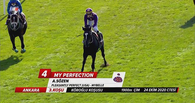 5. Köroğlu Koşusu’nda kazanan My Perfection