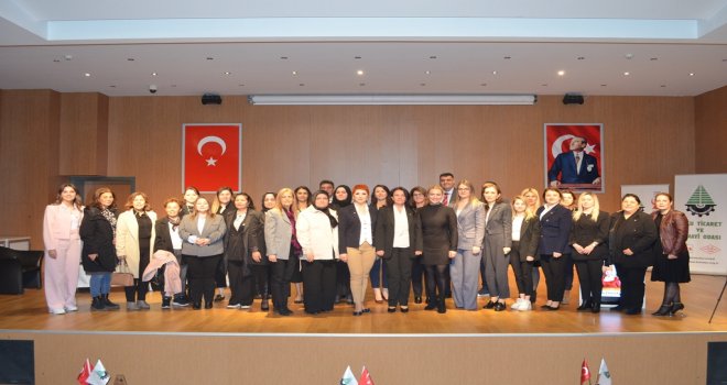 8 MART DÜNYA KADINLAR GÜNÜ PANELİ BTSO’DA GERÇEKLEŞTİRİLDİ