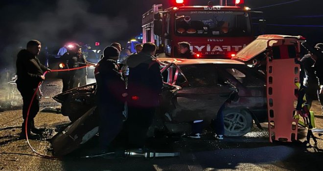 Abant yolunda feci kaza: 1’i ağır 6 yaralı