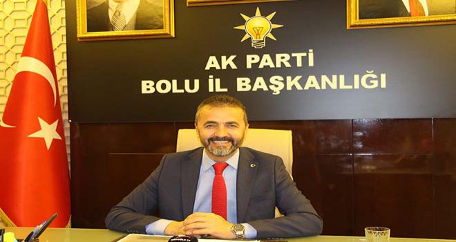 AK Parti Bolu İl Başkanı Nurettin Doğanay; ‘Bolu tarihine ayrı bir onur kazandırmıştır’