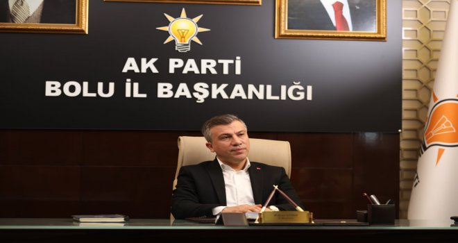 AK PARTİ BOLU İL BAŞKANI SUAT GÜNER’DEN 1 MAYIS MESAJI