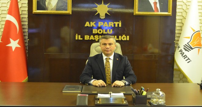 AK PARTİ BOLU İL BAŞKANI SUAT GÜNER’DEN KAMURAN AVCI’YA DESTEK