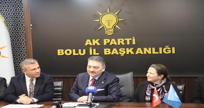 AK Parti Genel Başkan Yardımcısı Ahmet Baha Öğütken Bolu’da dikkat çekici açıklamalar yaptı