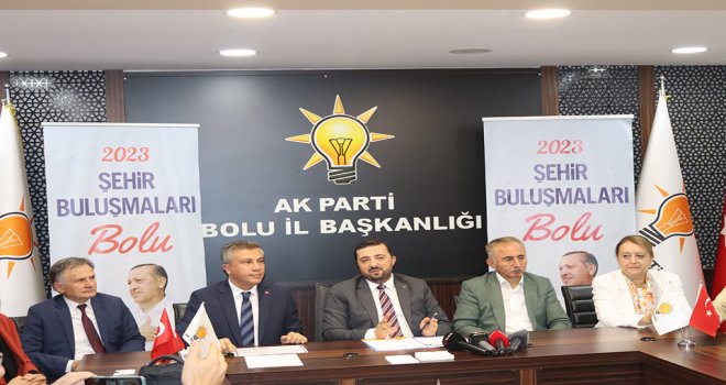 AK Parti Genel Başkan Yardımcısı Zengin; ‘Bolu'ya son 20 yılda 33 milyar 204 milyon liralık yatırım ve destek sağladık’