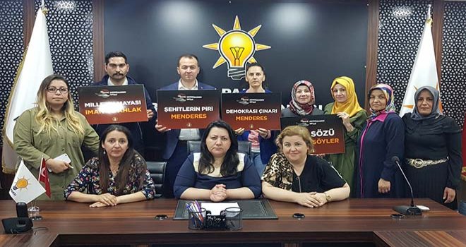 AK Parti Teşkilatları 27 Mayıs’ı unutmadı...