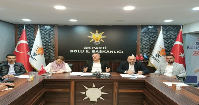 AK PARTİDE KRİTİK TOPLANTI… 