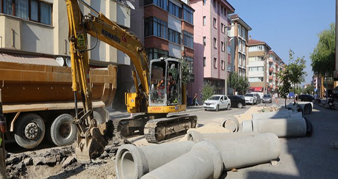 Alt yapı çalışmaları aralıksız devam ediyor…