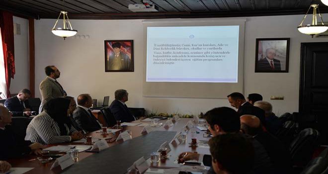 Bağımlılık ile Mücadele Koordinasyon Toplantısı Yapıldı