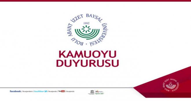 BAİBÜ’den açıklama