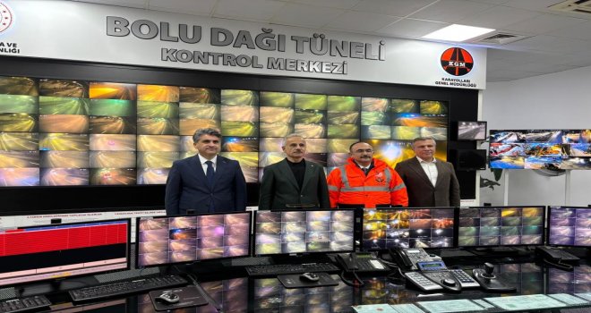 Bakan Uraloğlu Bolu Dağı’ndan açıkladı: 