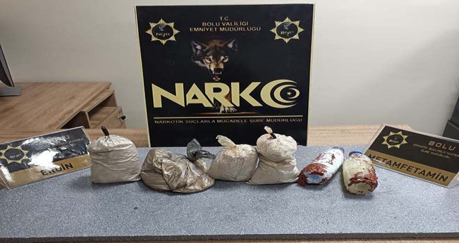 Bal tenekelerinden 2 kilo eroin ve 824 gram metanfetamin çıktı