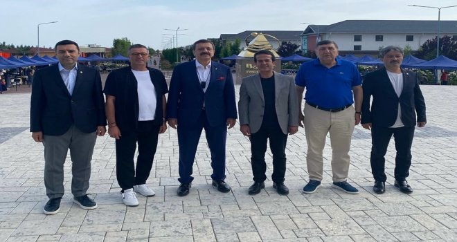 BAŞKAN ALEMDAR, HİSARCIKLIOĞLU İLE BİRLİKTE KIRGIZİSTAN’DA 