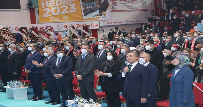 Başkan Güner; ‘2023 ve 2024 seçimlerinden 9 ilçe 3 belde ile bütün sandıkları patlatacağımıza söz veriyorum’