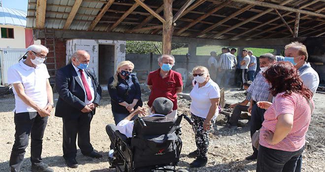 Başkan Karsu Acılı Aileyi Ziyaret Etti