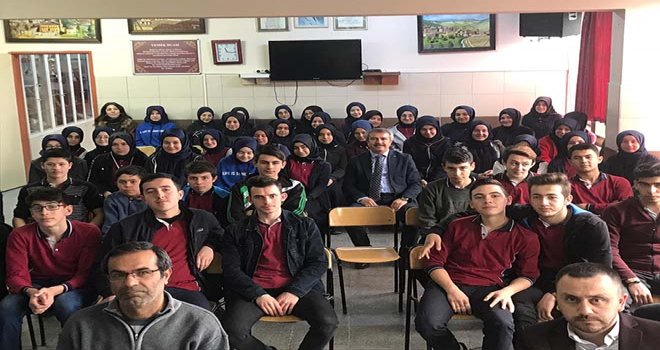 Başkan Kemal Kazan öğrenciler ile bir araya geldi