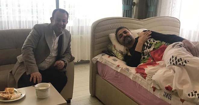 Başkan Özcan Doğanay’ı ziyaret etti 