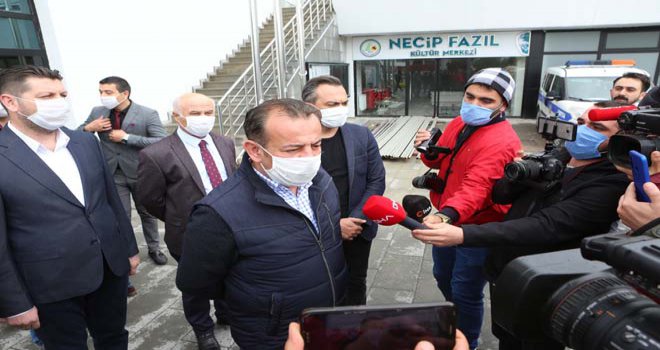 Başkan Özcan; 'Sayın Genel Başkanımıza çalışmalarımızla ilgili bilgiler verdik