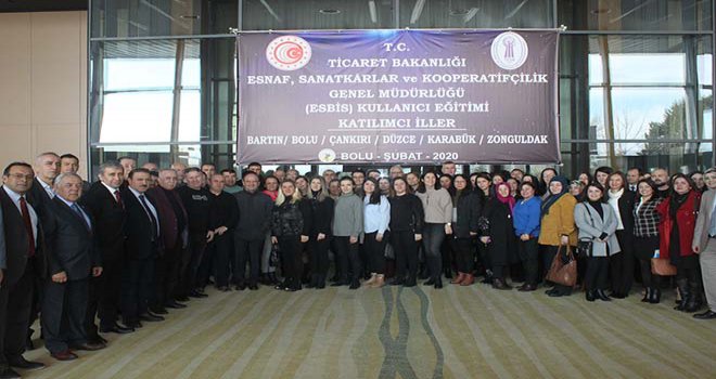 BATI KARADENİZ BÖLGESİ ESBİS EĞİTİMİ BOLU’DA YAPILDI