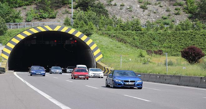 Bayram tatilinde Bolu’dan 710 bin araç geçti
