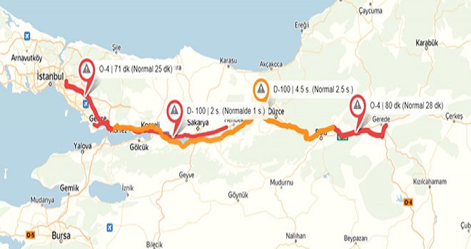 Bayram tatilinde yola çıkmak için en uygun günleri ve saatleri açıklandı