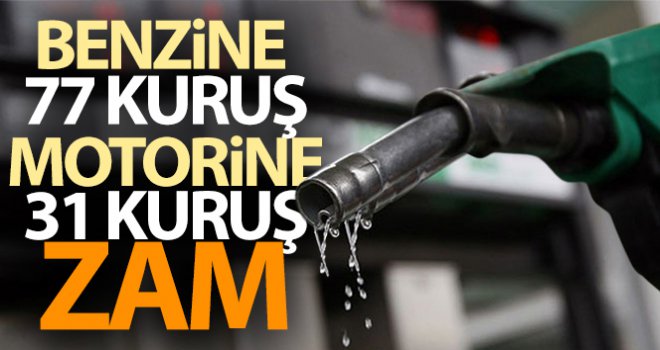 Benzin Ve Motorine Zam Haberler Gundem