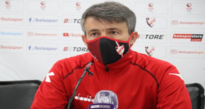 Beypiliç Boluspor Teknik Direktörü Reha Erginer; ‘Hem fikstür avantajımız hem puan avantajımız gitti’