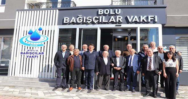 Bolu Bağışçılar Vakfı’nın Yeni Başkanı Nahit Abak oldu 