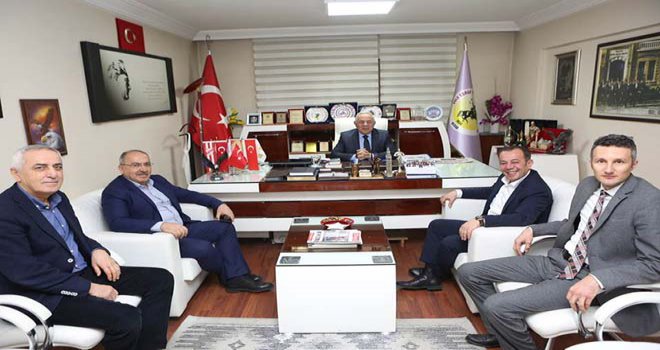 BOLU BELEDİYE BAŞKANI TANJU ÖZCAN’DAN BESOB’A ZİYARET