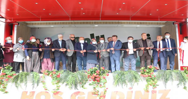 Bolu Belediyesi kurduğu mantar üretim tesislerinin açılışını yaptı