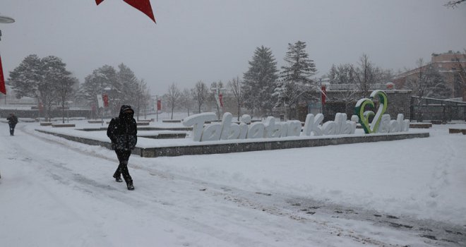 BOLU beyaz örtüyle kaplandı