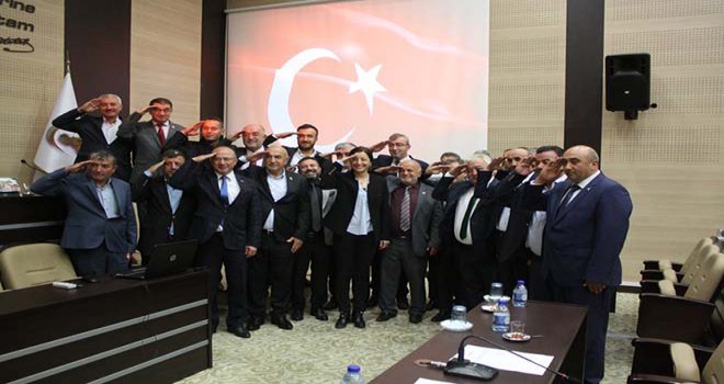 Bolu İl Genel Meclisi, kahraman Mehmetçiklerimizin yanında