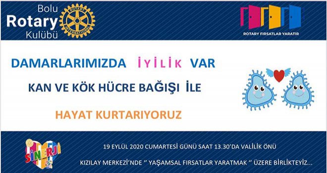 Bolu Rotary Kulübünden anlamlı etkinlik