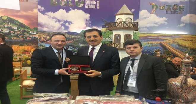 BOLU STANDI EMİTT FUARINDA DİKKAT ÇEKTİ  