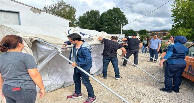 Bolu Tarım Arama Kurtarma Derneği Gönüllüleri muhtemel afetler için hazırlanıyor