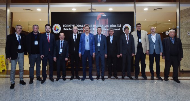 BOLU TİCARET VE SANAYİ ODASI TOBB MECLİS ÜYELERİ BİLGİLENDİRME SEMİNERİNE KATILDI 