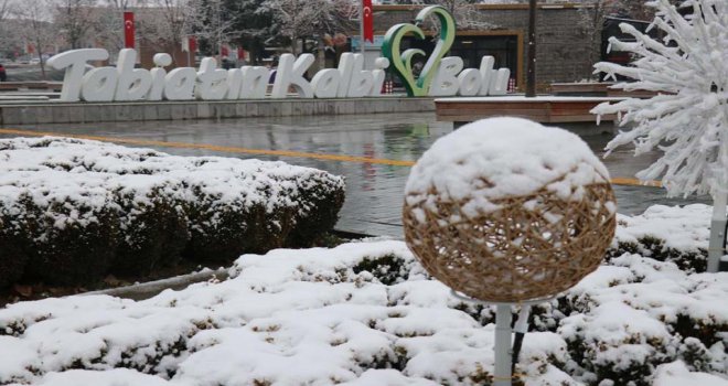 Bolu’da  gece hava sıcaklığı eksi 32 derece ölçüldü
