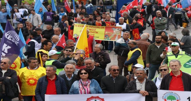 Bolu’da 1 Mayıs kutlandı...