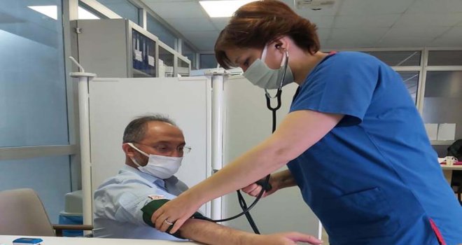 Bolu'da 100'üncü Turkovac gönüllüsü aşısını oldu