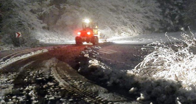 Bolu’da 134 köy yolu ulaşıma kapandı......