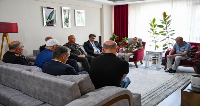 Bolu'da 15 Temmuz şehidinin ailesine vefa ziyareti