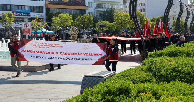 Bolu'da 19 Eylül Gaziler Günü törenle kutlandı..