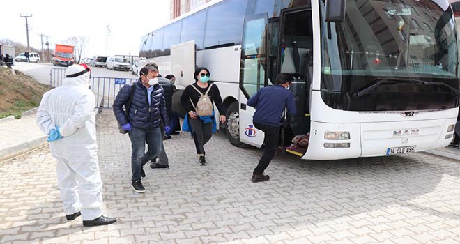Bolu’da 3 ülkeden gelen 98 kişi karantinaya alındı