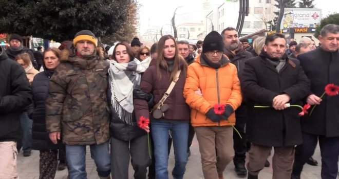 Bolu'da 78 canın anısına sessiz yürüyüş