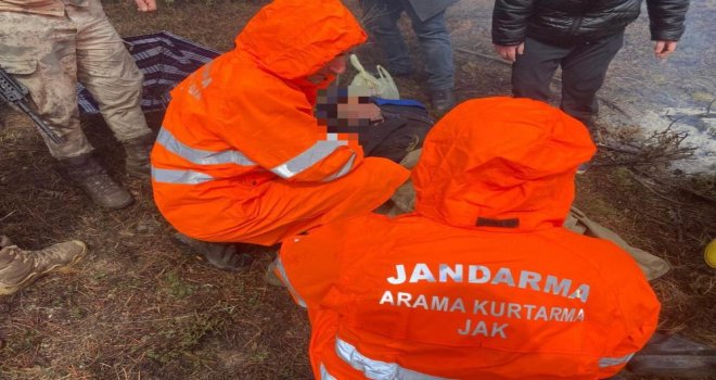 Bolu'da ava giden ve kaybolan vatandaş, 27 saat sonra baygın halde bulundu