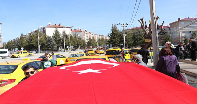 Bolu’da, Bahar Kalkanı Operasyonu’na destek konvoyu yapıldı