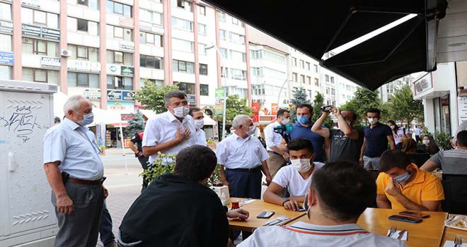 Bolu’da iş yerleri korona virüse karşı denetlendi