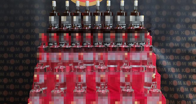 Bolu’da kaçak içki operasyonu: 3 gözaltı....