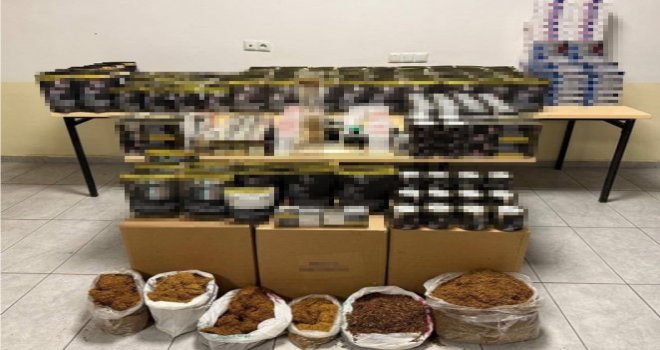 Bolu’da kaçakçılığa geçit yok: Piyasa değeri binlerce lira olan ürünler ele geçirildi