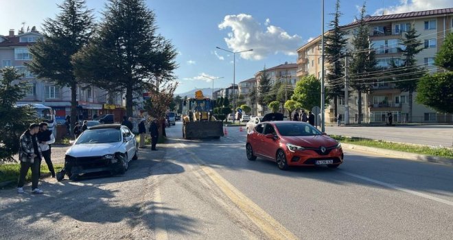 Bolu'da kazada 4 yaşındaki kız ve annesi yaralandı